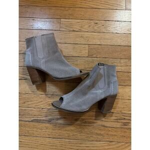 Womens Size 8.5 Toms Open Toe Sandals Heels